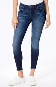 STS Blue Emma Fray-Hem Ankle Skinny Jeans
